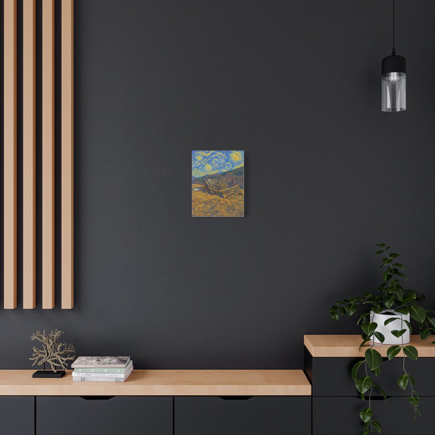 Artistic Van Gogh Style Canvas Wall Art, Nature Inspired Decor, Home Aesthetic, Gift for Art Lovers, Gallery Wall Piece, Living Room Decor, [...]