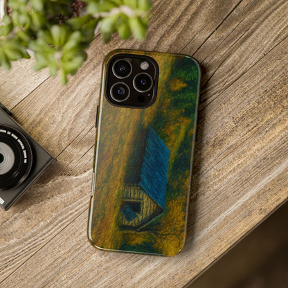 Artistic Phone Case by Tough Cases, Nature-Inspired Phone Protection, Unique Gift for Nature Lovers, Stylish Accessory, Fall Aesthetic