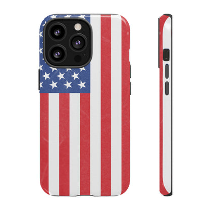 American Flag Phone Case - Patriotic Cell Cover, Tough Cases, USA Pride, Independence Day Gift, Veteran's Day, Phone Protection