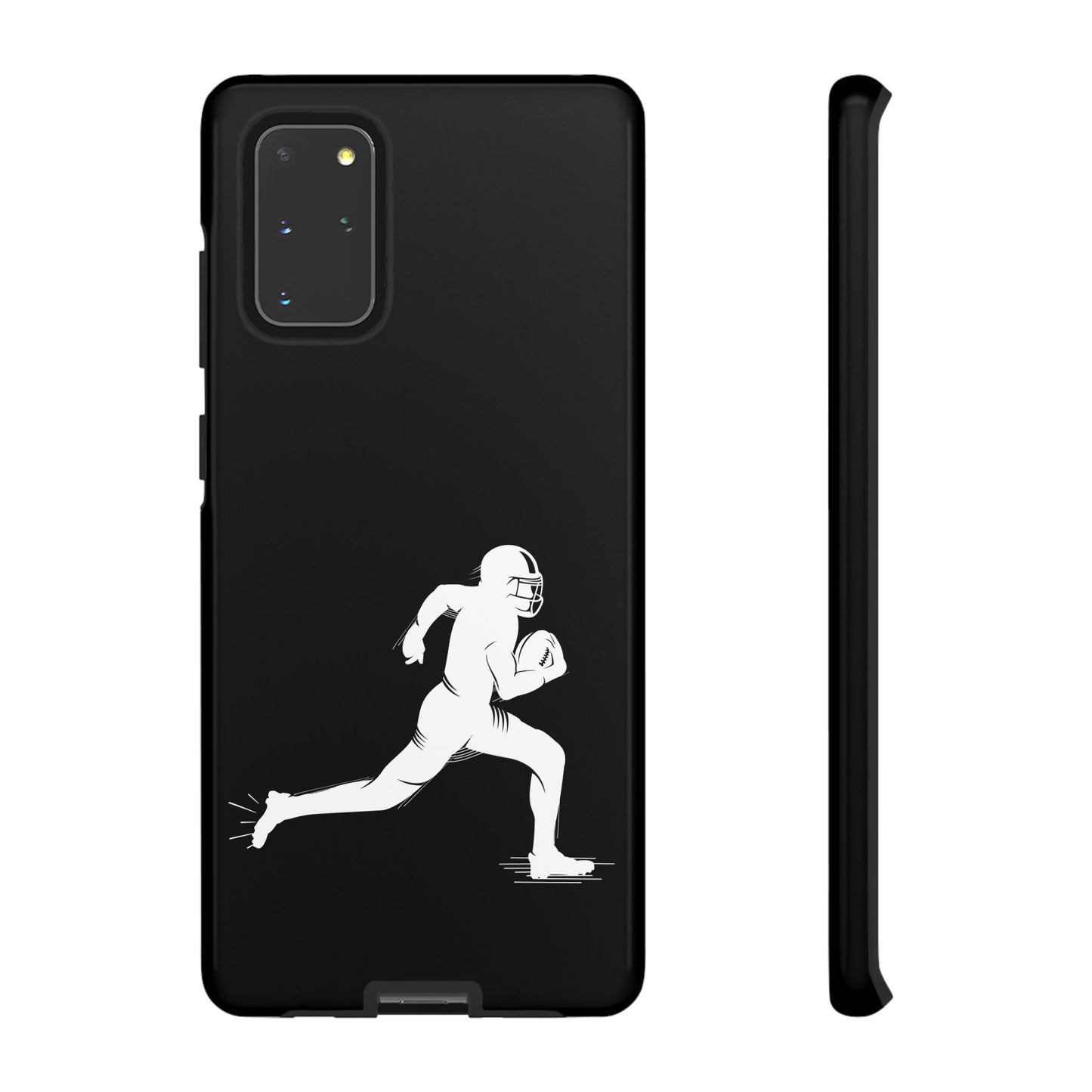 Football Player Phone Case, Tough Cases, Sports Phone Cover, Gift for Athletes, iPhone & Samsung Accessories, Running Player Design