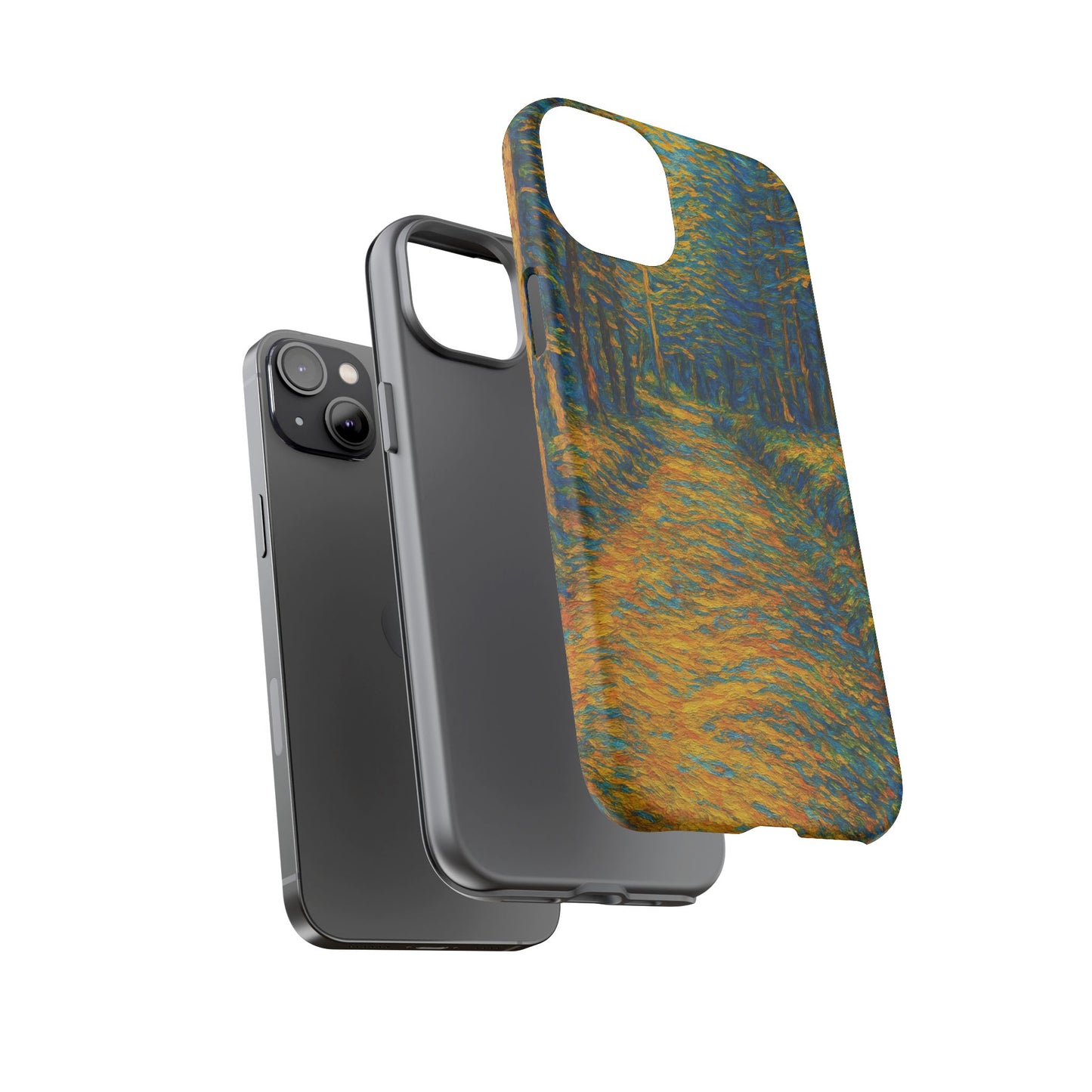 Artistic Phone Case for Nature Lovers, Tough Cases, Vibrant Design, Gift for Friends, Phone Accessories, Unique Artwork