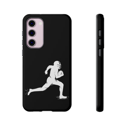 Football Player Phone Case, Tough Cases, Sports Phone Cover, Gift for Athletes, iPhone & Samsung Accessories, Running Player Design