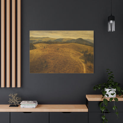Stretched Canvas Art Print, Landscape Wall Decor, Nature Photography, Rustic Home Decor, Gifting, Earthy Art