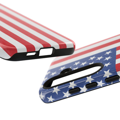 American Flag Phone Case - Patriotic Cell Cover, Tough Cases, USA Pride, Independence Day Gift, Veteran's Day, Phone Protection