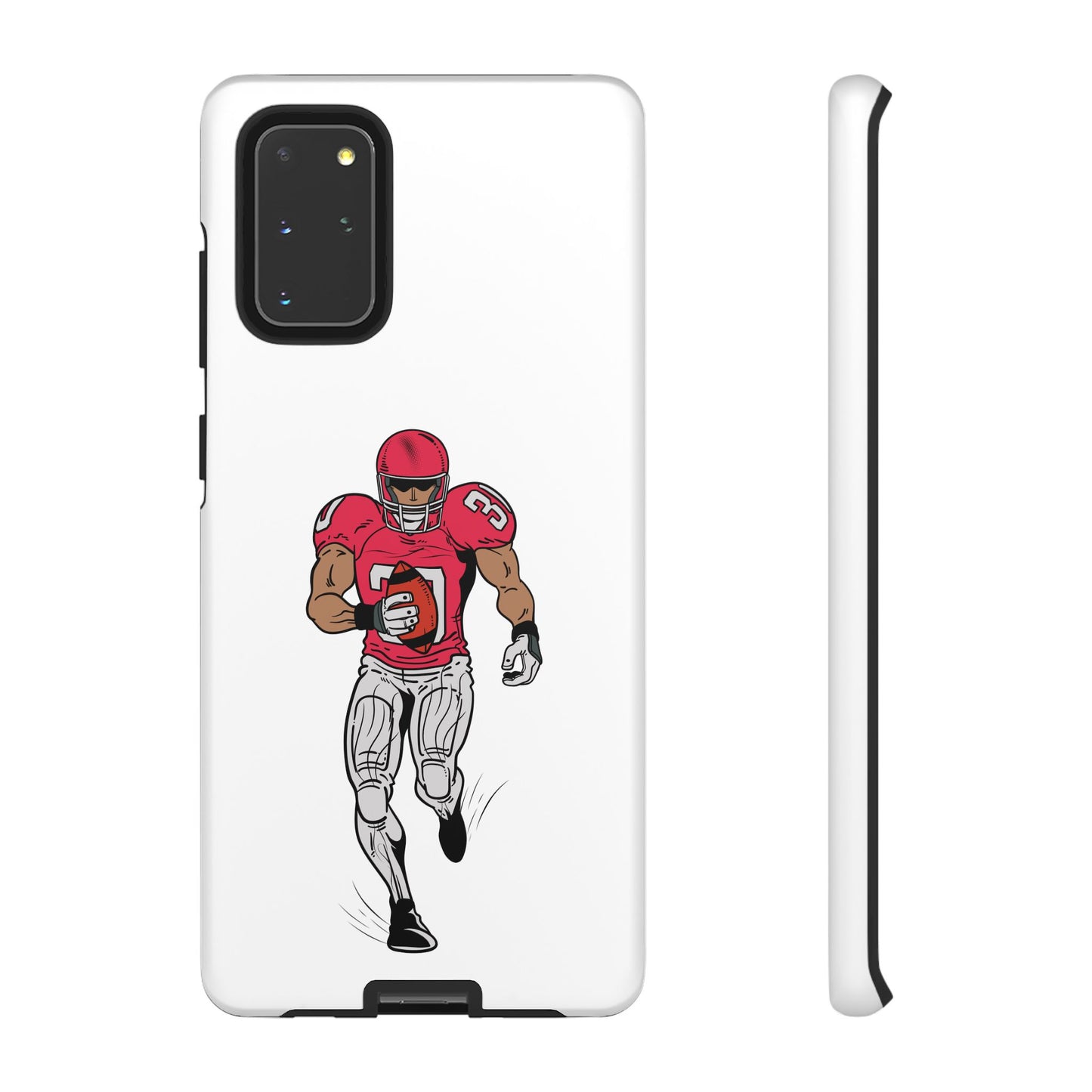 Football Player Tough Case, Sports Phone Cover, Athlete Gift, Tough Phone Case, Fall Sports, Football Lover's Accessory