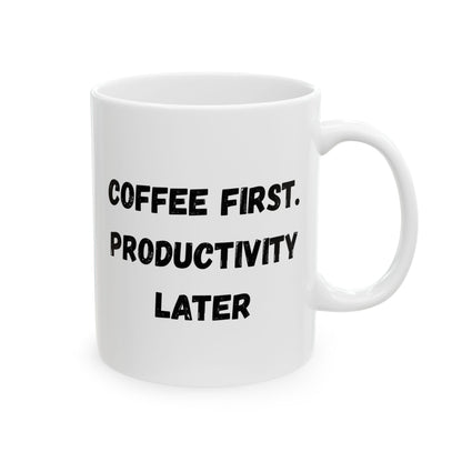 Inspiring Ceramic Coffee Mug - 11oz & 15oz - Perfect for Creativity & Motivation Lovers