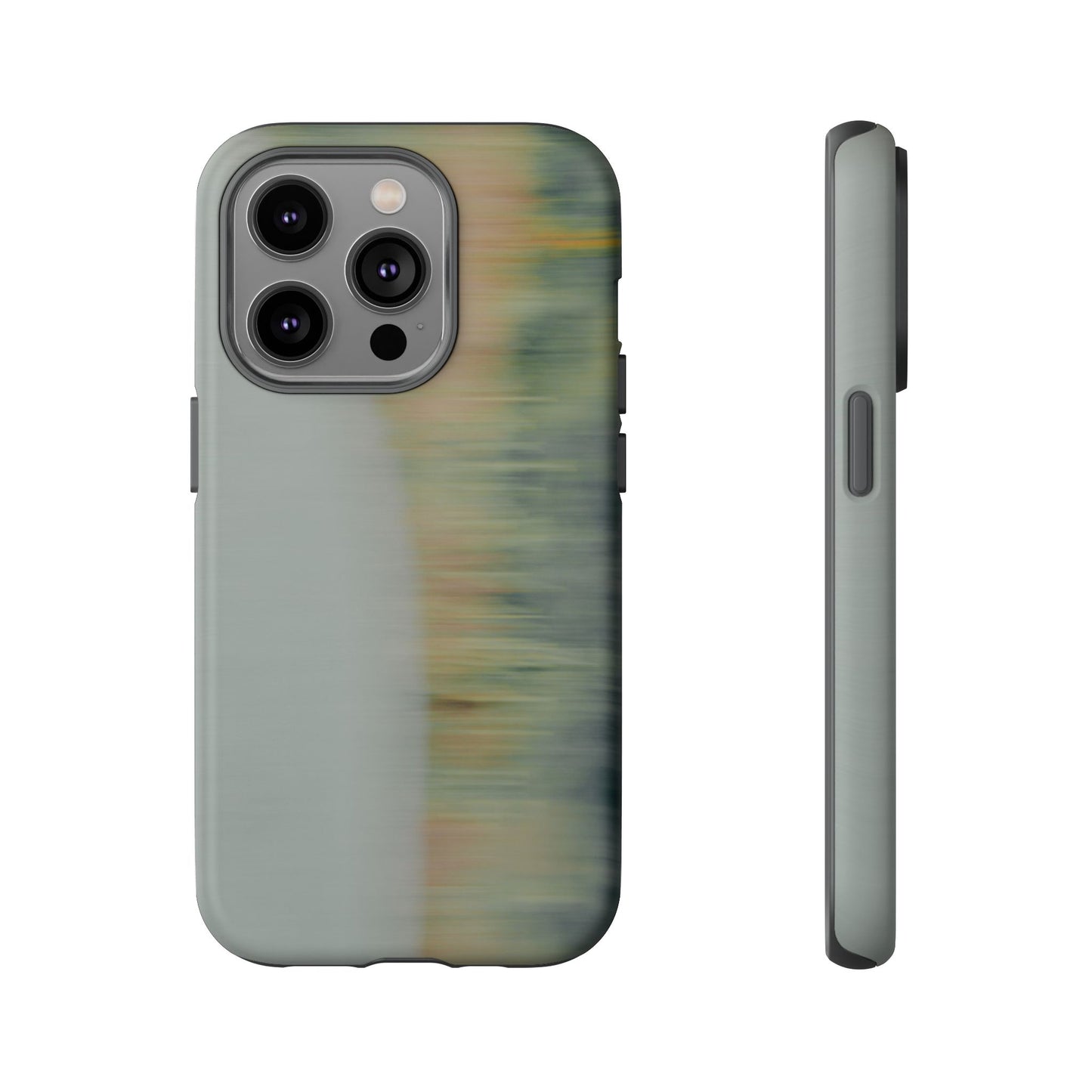 Tough Cases: Modern Abstract iPhone Case for Nature Lovers