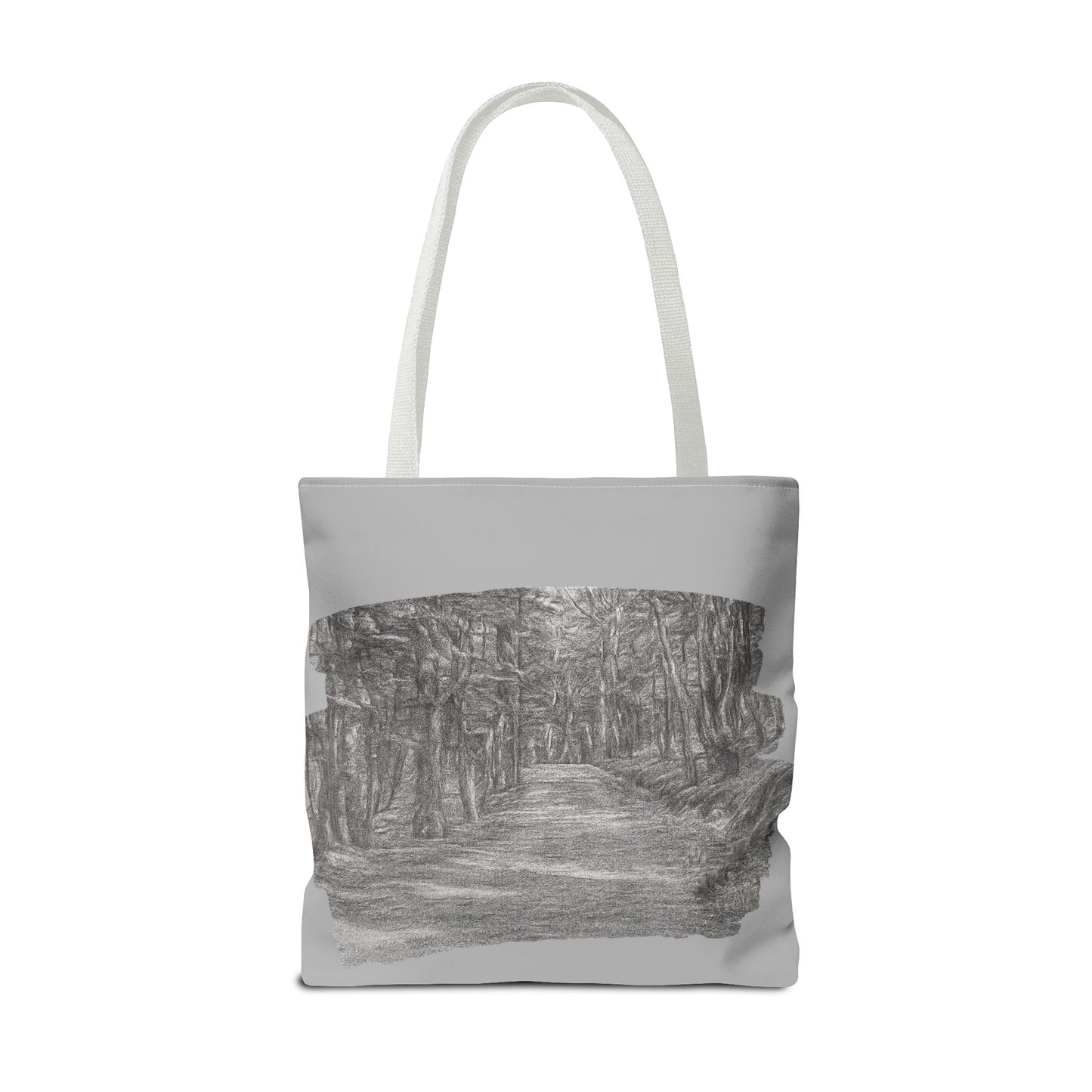 Scenic Path Tote Bag, Reversible Tote, Eco-Friendly Shopper, Outdoor Adventure Bag, Gift for Nature Lovers, Stylish Carryall