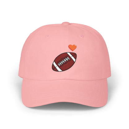 Cute Football Dad Cap, Father's Day Gift, Casual Style Hat, Sports Lover Accessory, Gift for Dad, Outdoor Activities