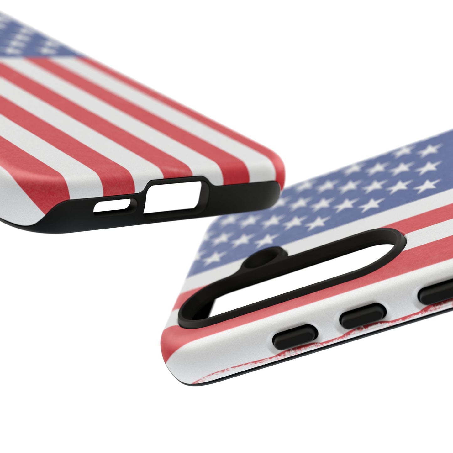 Patriotic Phone Case - Tough Cases for Veterans, USA Lovers, Independence Day, Memorial Day, Flag Design