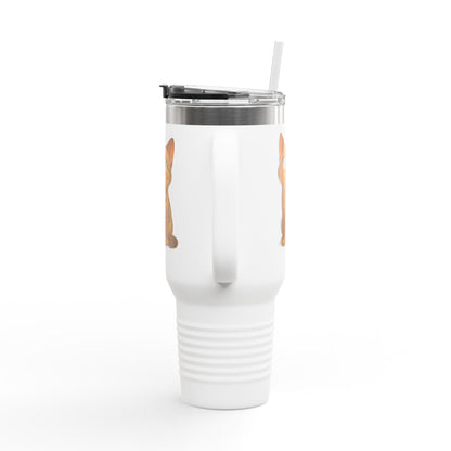 Cute Cat Insulated Travel Mug, 40oz - Perfect for Pet Lovers, Gifts for Cat Owners, Travel Accessories, Cute Drinkware, Animal Lovers