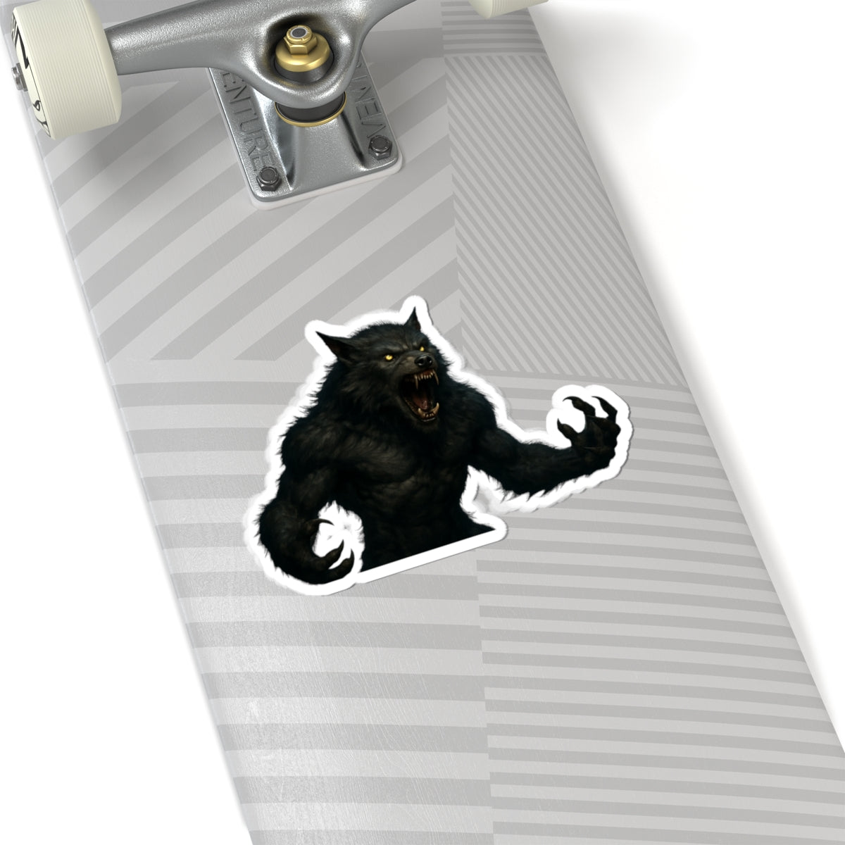 Fierce Werewolf Kiss-Cut Stickers | Halloween Decor, Laptop Decals, Spooky Gifts, Monster Lovers, Unique Party Favors