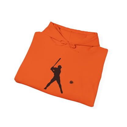 Baseball Themed Unisex Hoodie, Streetwear, Sports Fan Sweatshirt, Gift for Athletes, Casual Wear, Fall Fashion