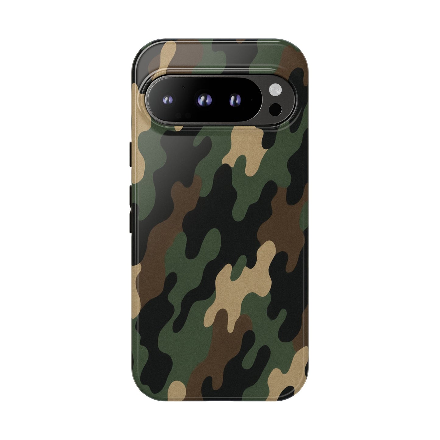 Camouflage Phone Case, Tough Cases, Military Style, Unique Phone Accessories, Gift for Him, Durable Phone Cover