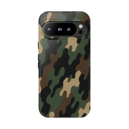 Camouflage Phone Case, Tough Cases, Military Style, Unique Phone Accessories, Gift for Him, Durable Phone Cover