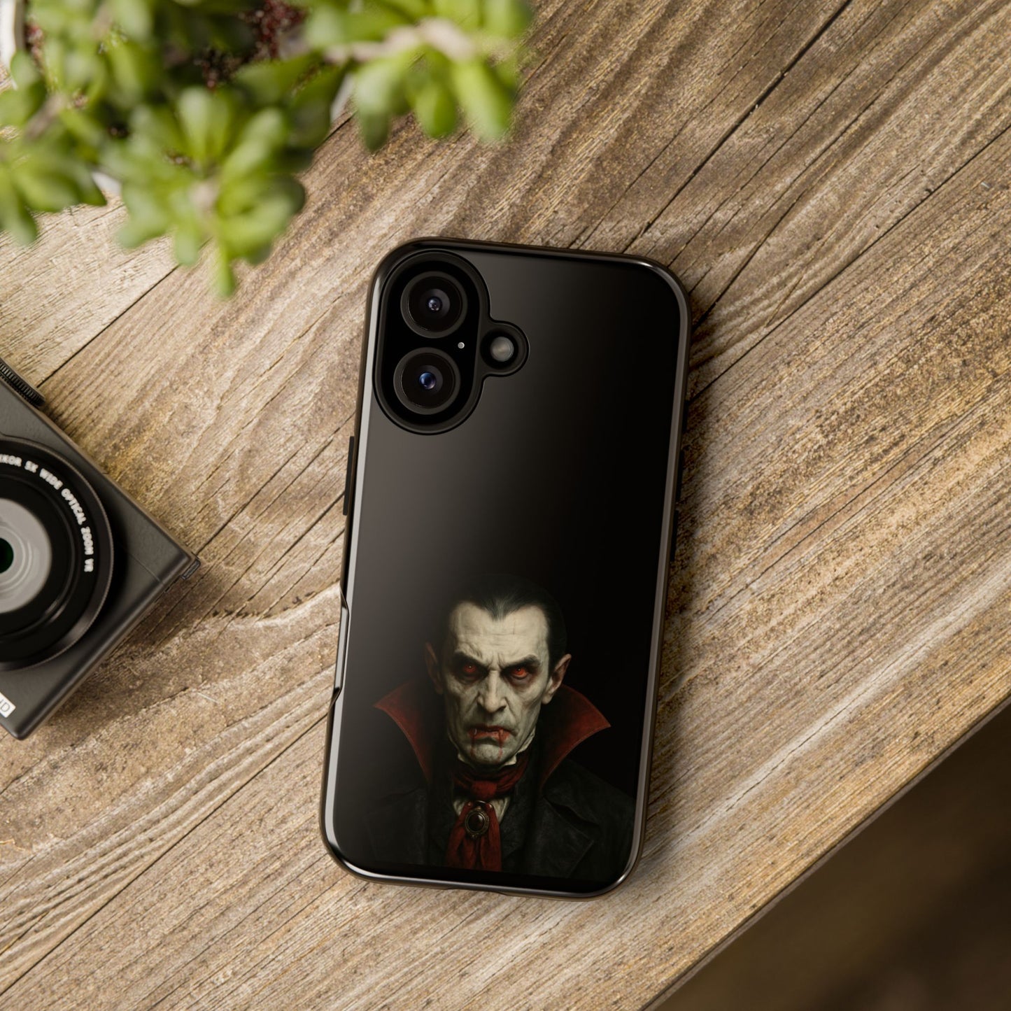 Vampire Phone Case - Tough Cases for Halloween, Gothic Decor, Gifts for Horror Fans, Spooky Accessories, Unique Cellphone Cover