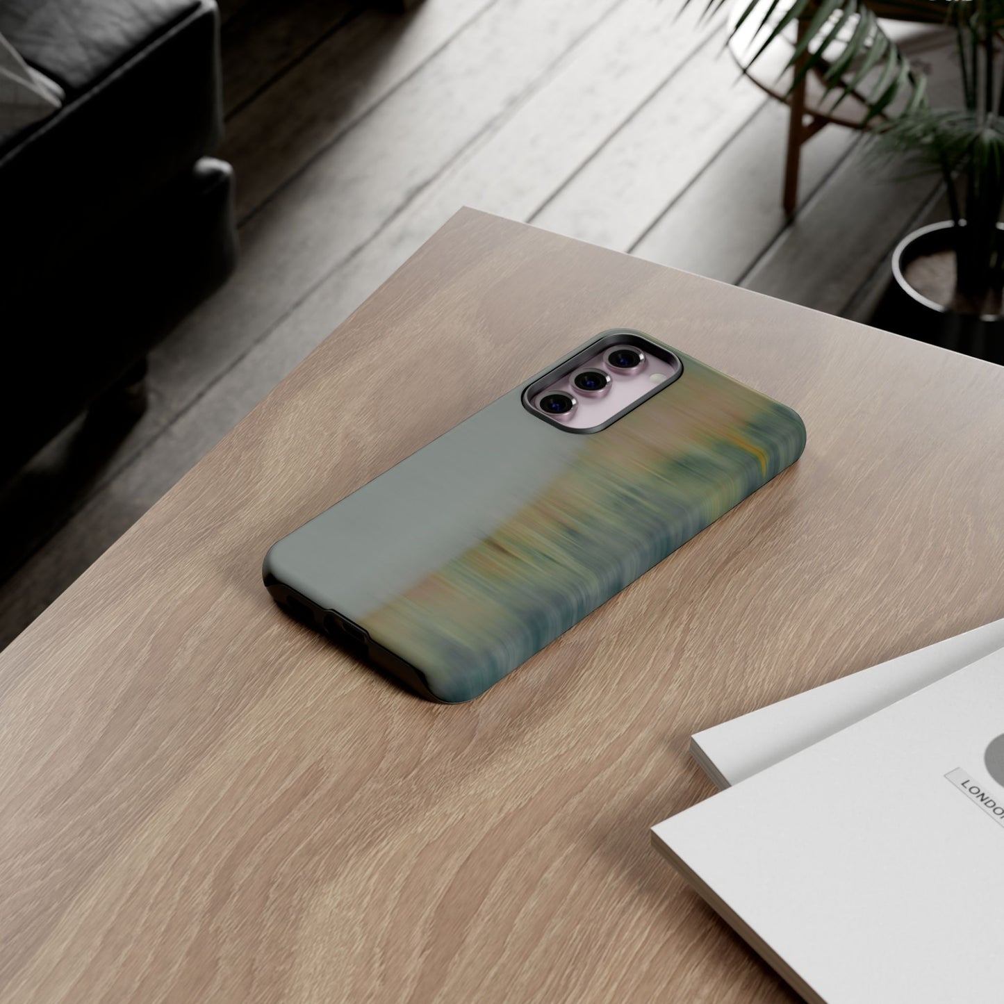 Tough Cases: Modern Abstract iPhone Case for Nature Lovers