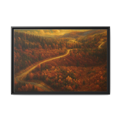 Autumn Landscape Framed Canvas Art - Best Canvas | Gothic Decor Store | Buy Online