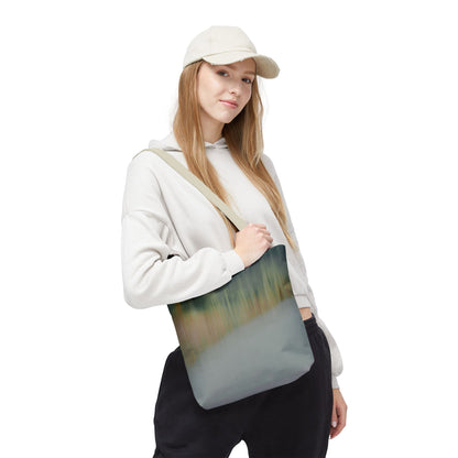 Serene Landscape Tote Bag - Stylish Eco-Friendly Carryall for Everyday Use