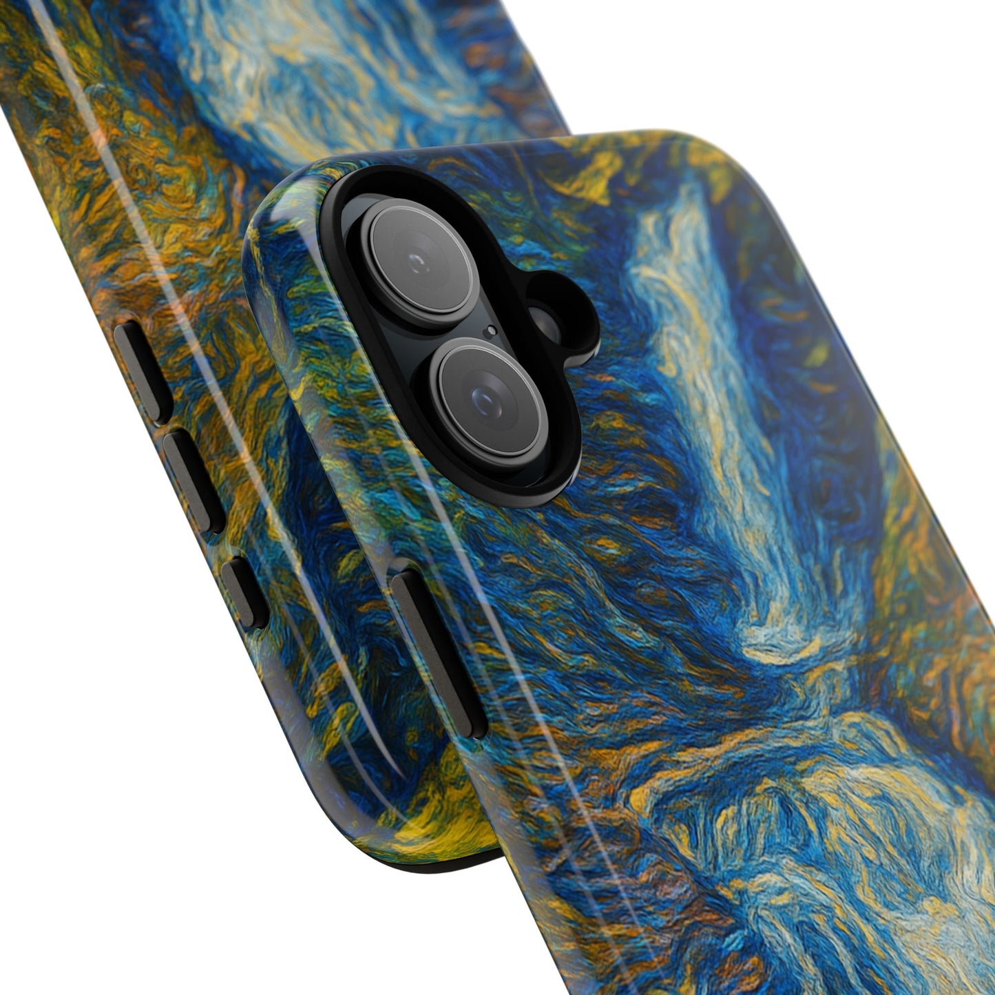 Artistic Phone Case - Waterfall Design, Unique Gift, Phone Accessory, Nature Lover, Original Artwork