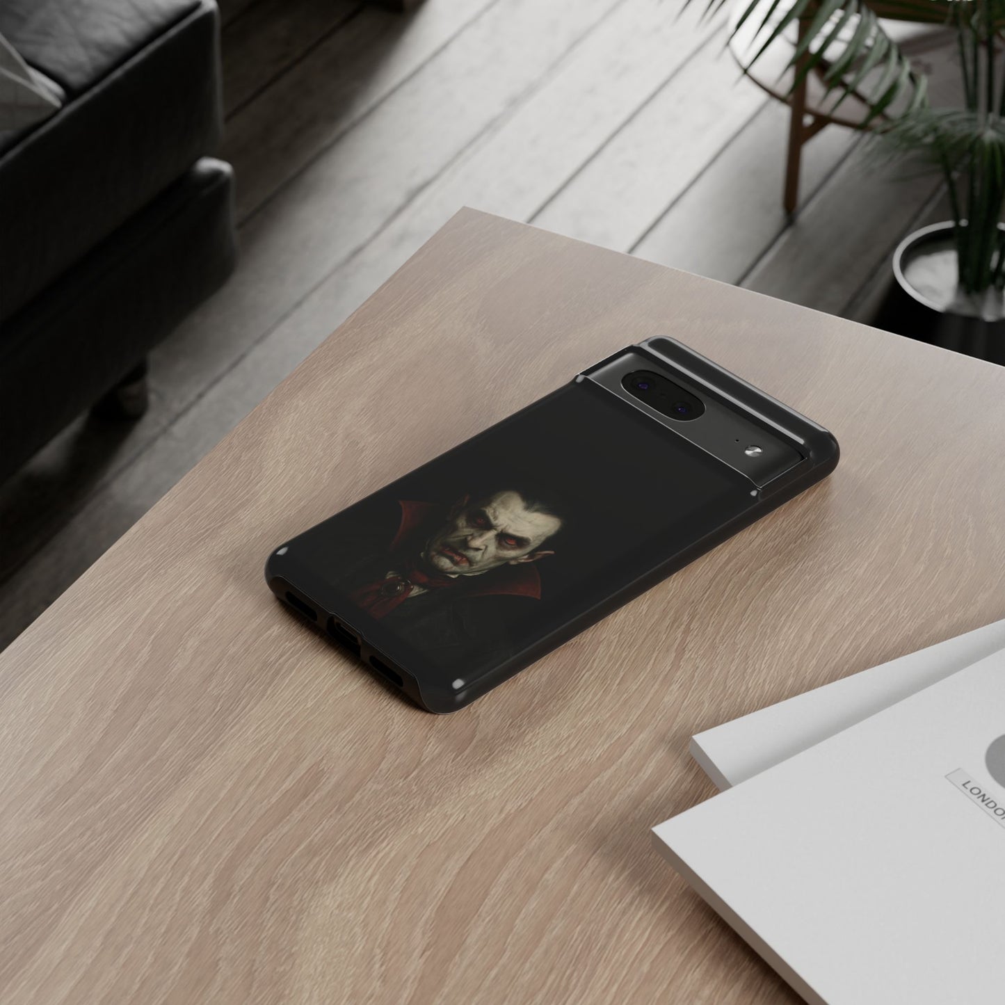 Vampire Phone Case - Tough Cases for Halloween, Gothic Decor, Gifts for Horror Fans, Spooky Accessories, Unique Cellphone Cover