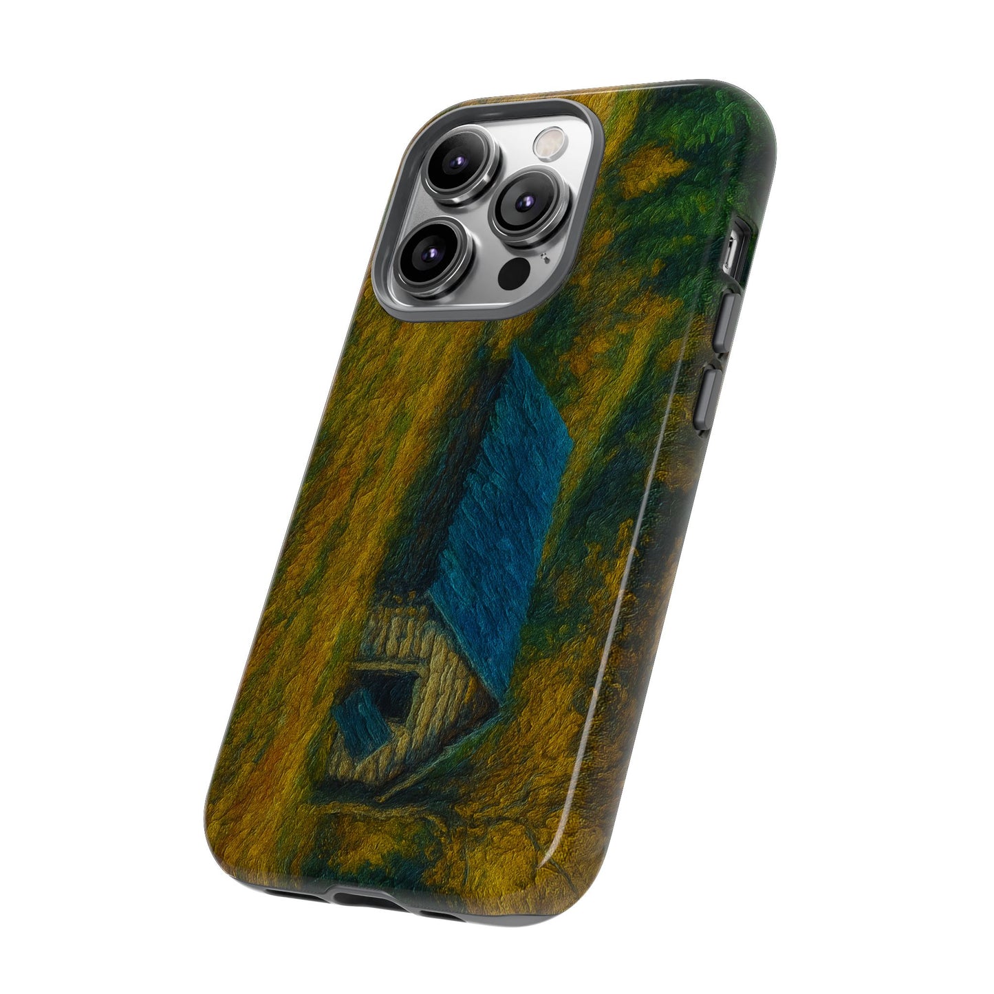 Artistic Phone Case by Tough Cases, Nature-Inspired Phone Protection, Unique Gift for Nature Lovers, Stylish Accessory, Fall Aesthetic