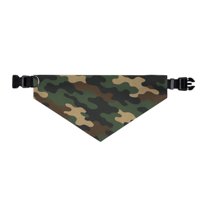 Stylish Camouflage Pet Bandana Collar | Dog Accessory for Outdoor Adventures, Pet Fashion, Camo Dog Gear, Puppy Bandana, Gift for Pet Lovers