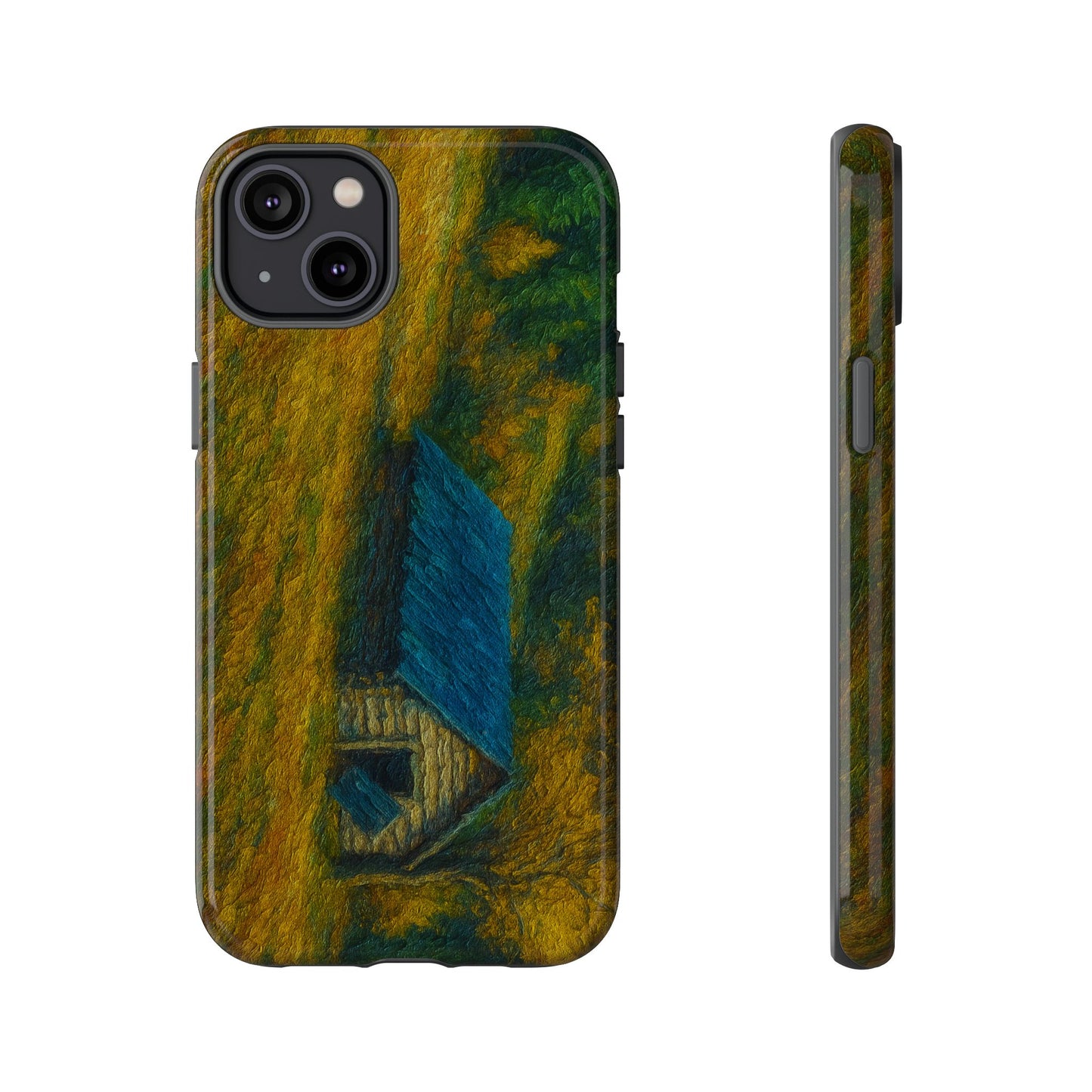 Artistic Phone Case by Tough Cases, Nature-Inspired Phone Protection, Unique Gift for Nature Lovers, Stylish Accessory, Fall Aesthetic