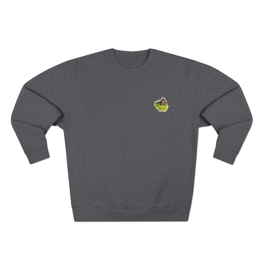 Cozy Art Print Crewneck Sweatshirt: Nature Lover, Graphic Sweater, Unique Gift, Home Decor Apparel, Casual Style