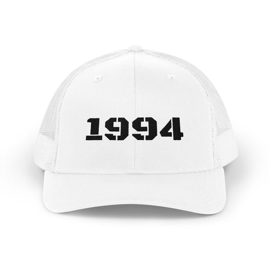 Vintage 1994 Snapback Trucker Cap, Retro Hat, Streetwear Accessory, Gift for Dad/Birthday/Graduation, Casual Outfit