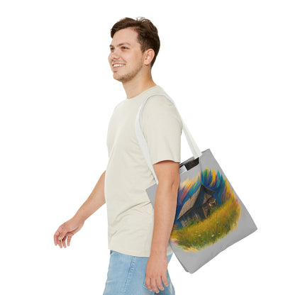 Rustic Charm Tote Bag | Boho Bag | Eco-Friendly Custom Design | Nature Lover Gift | Canvas Purse | Casual Carryall
