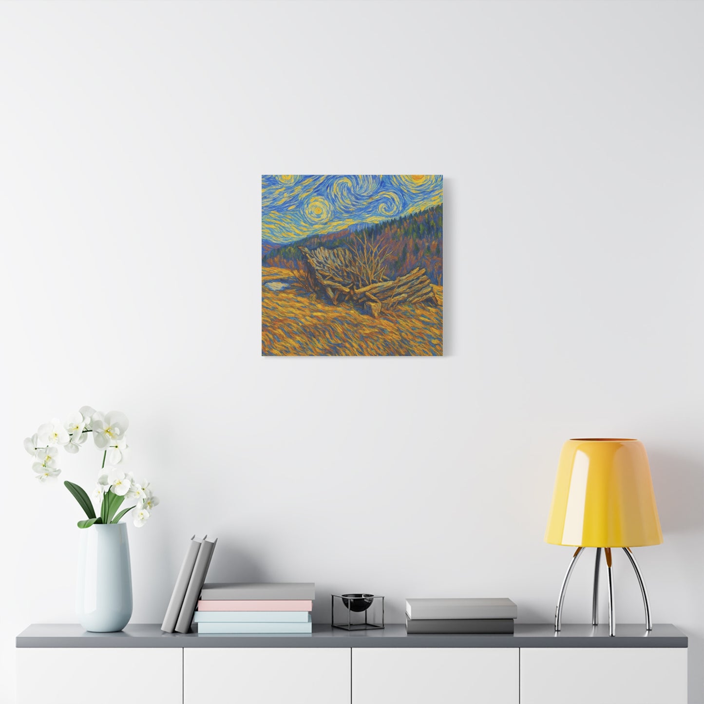 Artistic Van Gogh Style Canvas Wall Art, Nature Inspired Decor, Home Aesthetic, Gift for Art Lovers, Gallery Wall Piece, Living Room Decor, [...]