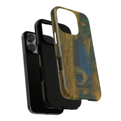 Artistic Phone Case by Tough Cases, Nature-Inspired Phone Protection, Unique Gift for Nature Lovers, Stylish Accessory, Fall Aesthetic