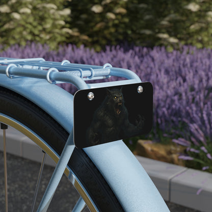 Werewolf-Themed Mini License Plate - Best Accessories | Gothic Decor Store | Buy Online