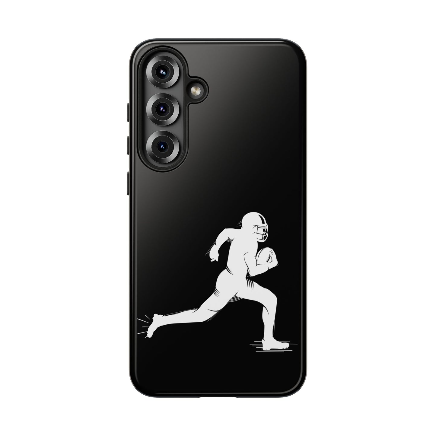 Football Player Phone Case, Tough Cases, Sports Phone Cover, Gift for Athletes, iPhone & Samsung Accessories, Running Player Design