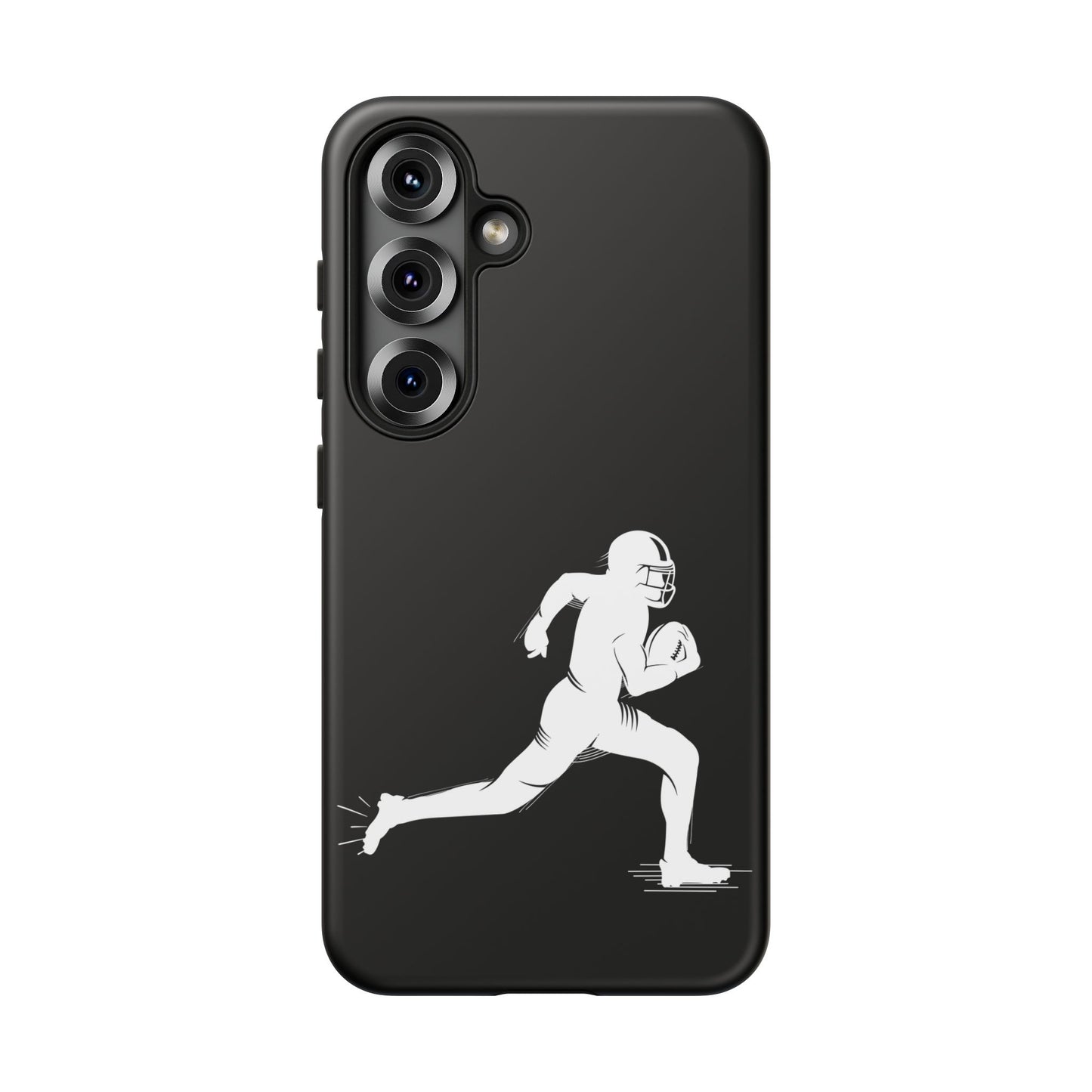 Football Player Phone Case, Tough Cases, Sports Phone Cover, Gift for Athletes, iPhone & Samsung Accessories, Running Player Design