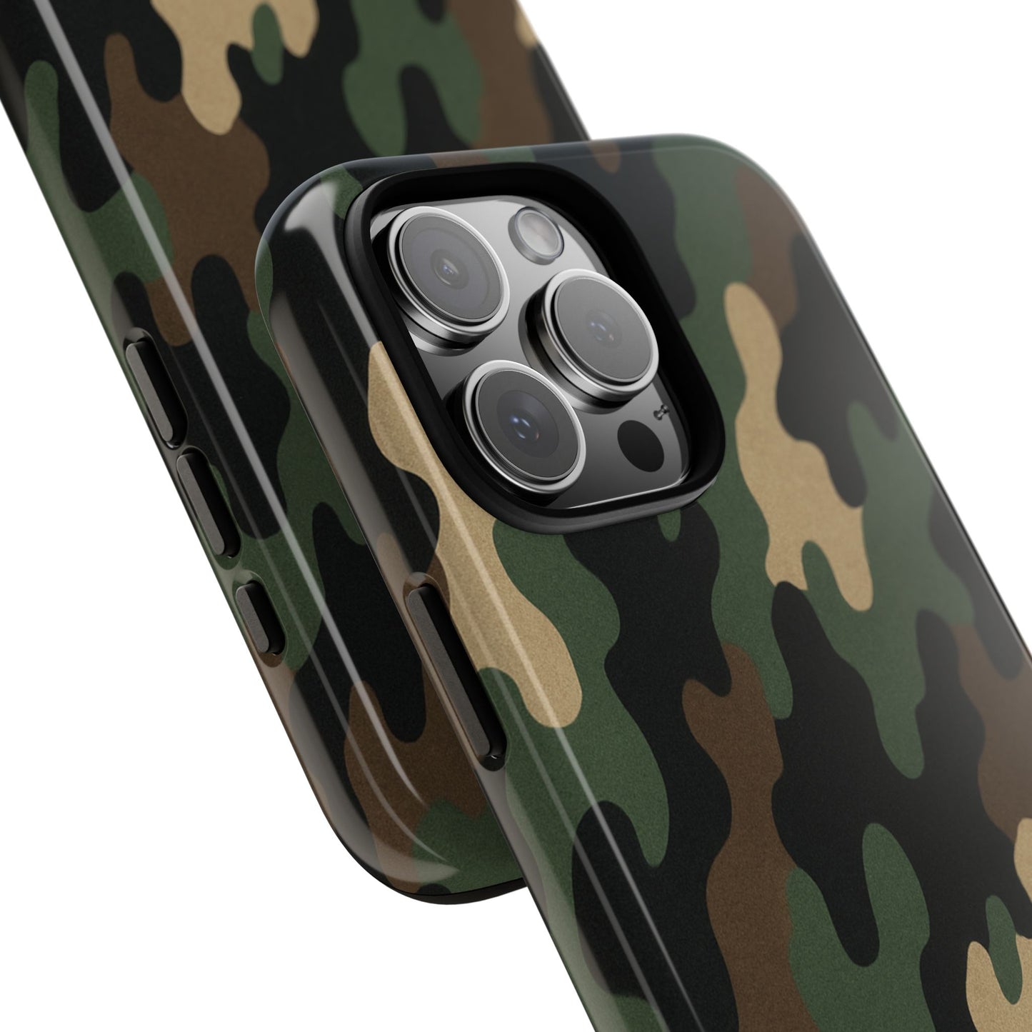 Camouflage Phone Case, Tough Cases, Military Style, Unique Phone Accessories, Gift for Him, Durable Phone Cover