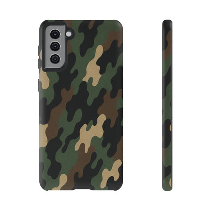Camouflage Phone Case, Tough Cases, Military Style, Unique Phone Accessories, Gift for Him, Durable Phone Cover