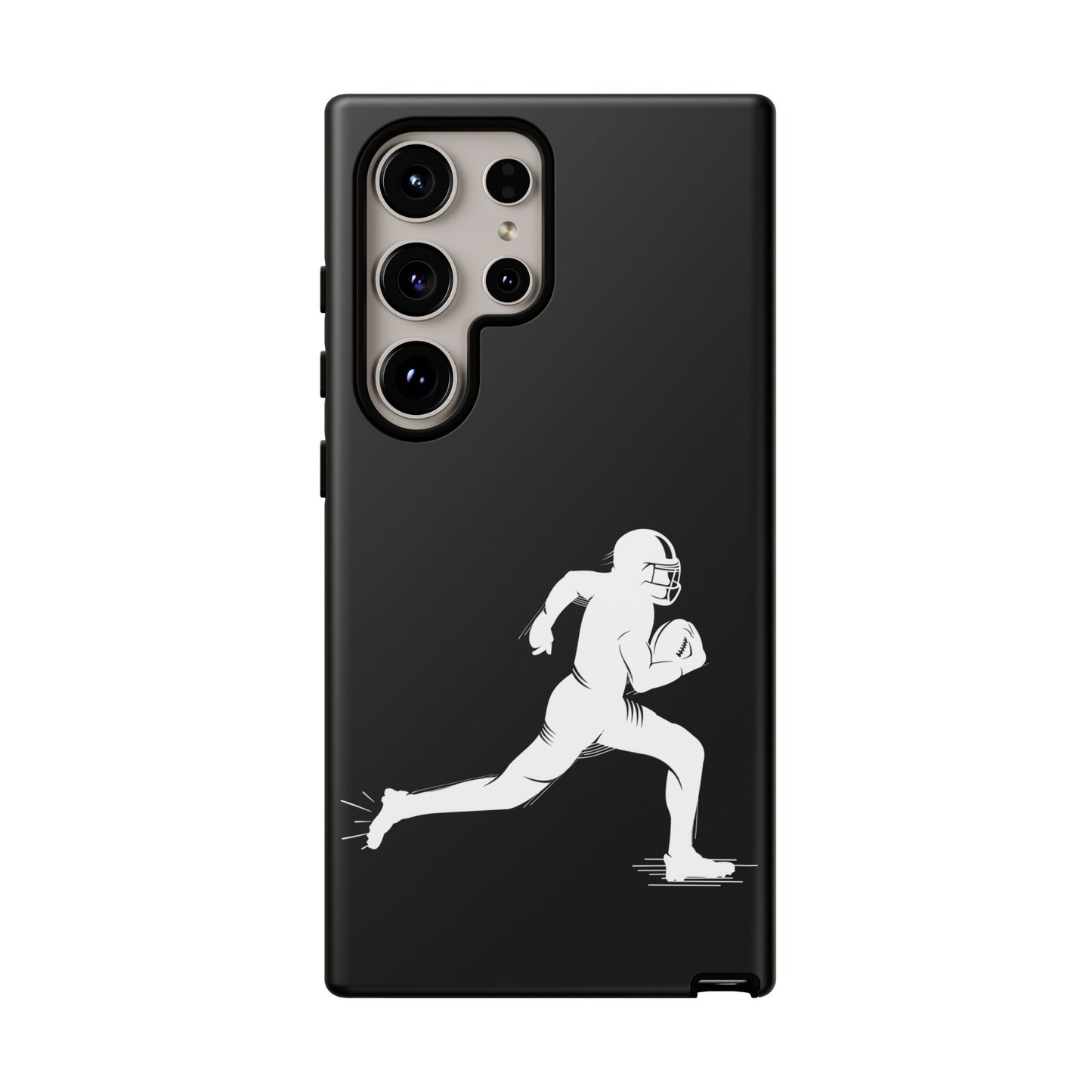 Football Player Phone Case, Tough Cases, Sports Phone Cover, Gift for Athletes, iPhone & Samsung Accessories, Running Player Design
