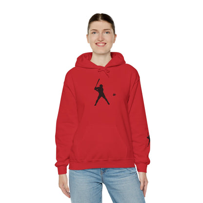 Baseball Themed Unisex Hoodie, Streetwear, Sports Fan Sweatshirt, Gift for Athletes, Casual Wear, Fall Fashion