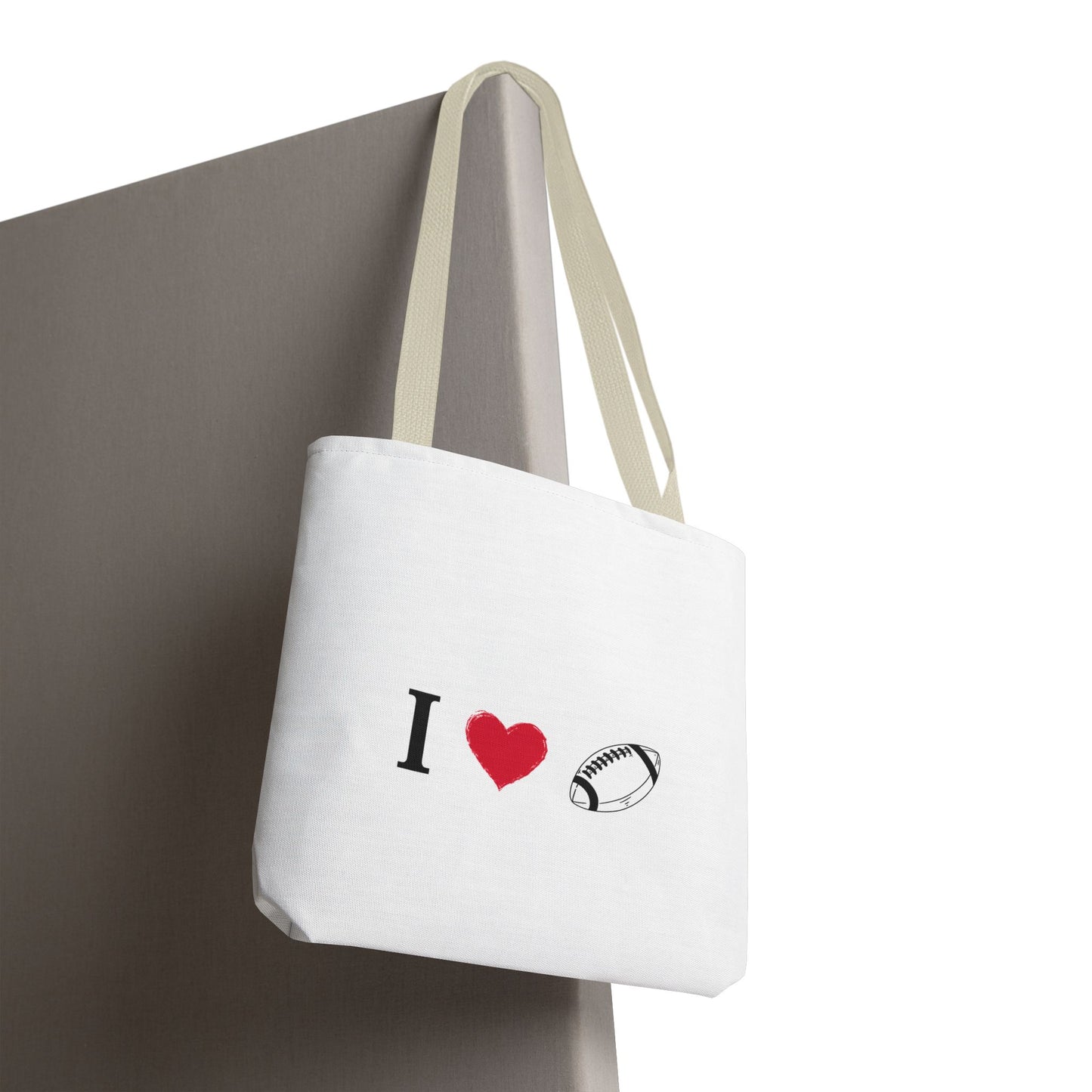 Football Lover's Tote Bag - Perfect for Game Day, Sports Events, Gifts for Fans, Eco-Friendly Carryall, Personal Use, Travel Bag