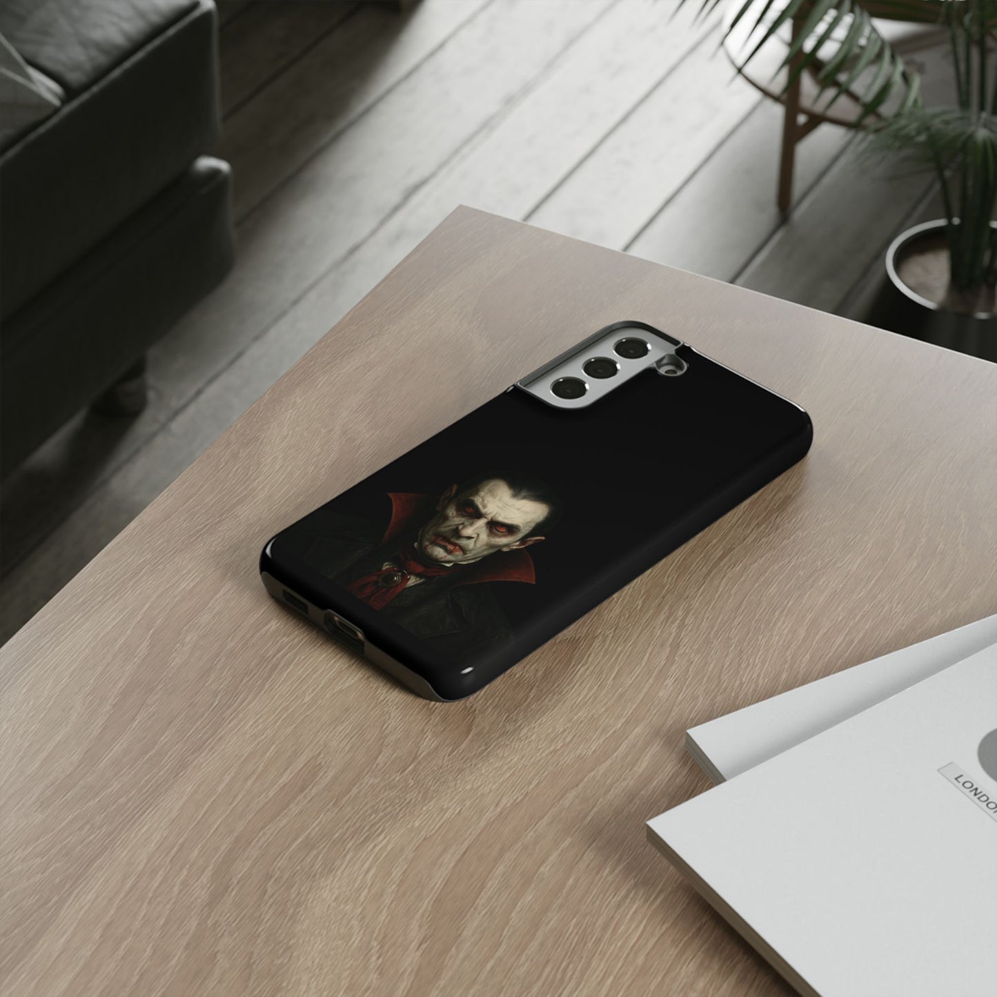 Vampire Phone Case - Tough Cases for Halloween, Gothic Decor, Gifts for Horror Fans, Spooky Accessories, Unique Cellphone Cover