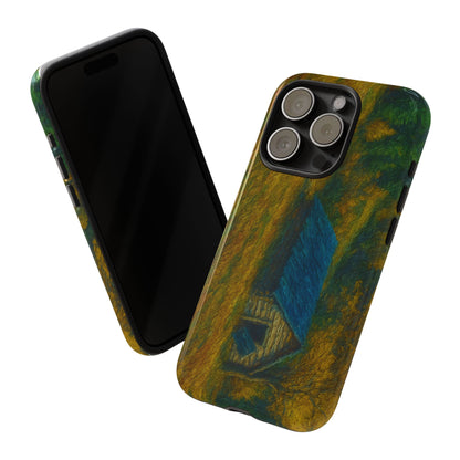 Artistic Phone Case by Tough Cases, Nature-Inspired Phone Protection, Unique Gift for Nature Lovers, Stylish Accessory, Fall Aesthetic