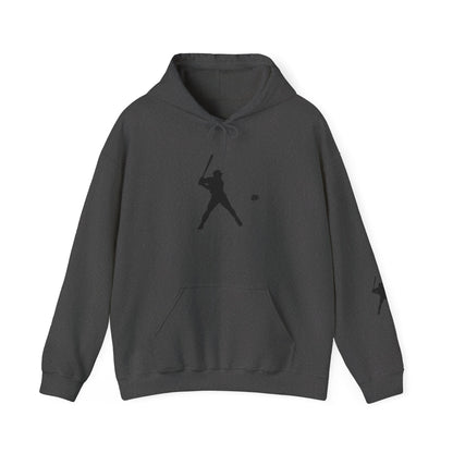 Baseball Themed Unisex Hoodie, Streetwear, Sports Fan Sweatshirt, Gift for Athletes, Casual Wear, Fall Fashion