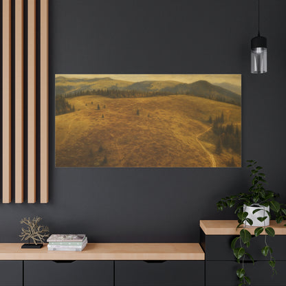 Stretched Canvas Art Print, Landscape Wall Decor, Nature Photography, Rustic Home Decor, Gifting, Earthy Art