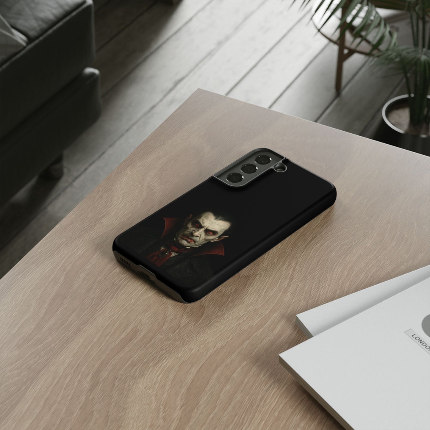 Vampire Phone Case - Tough Cases for Halloween, Gothic Decor, Gifts for Horror Fans, Spooky Accessories, Unique Cellphone Cover