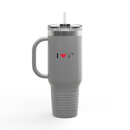 I Love Football Insulated Travel Mug, 40oz - Perfect For Writers, Students, Teachers | Funny Gift | Travel Coffee Mug | Stylish Tumbler | [...]