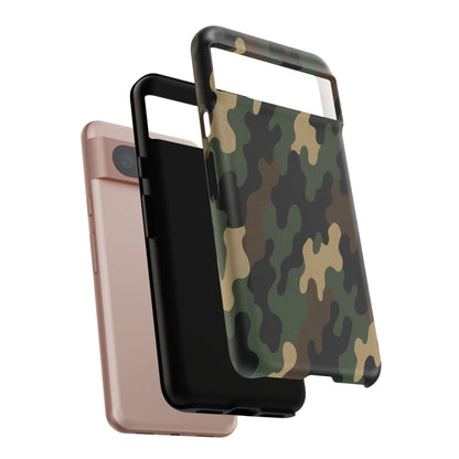 Camouflage Phone Case, Tough Cases, Military Style, Unique Phone Accessories, Gift for Him, Durable Phone Cover