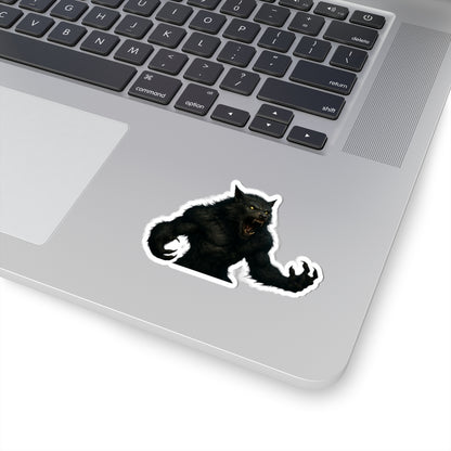 Fierce Werewolf Kiss-Cut Stickers | Halloween Decor - Best Paper products | Gothic Decor Store | Buy Online