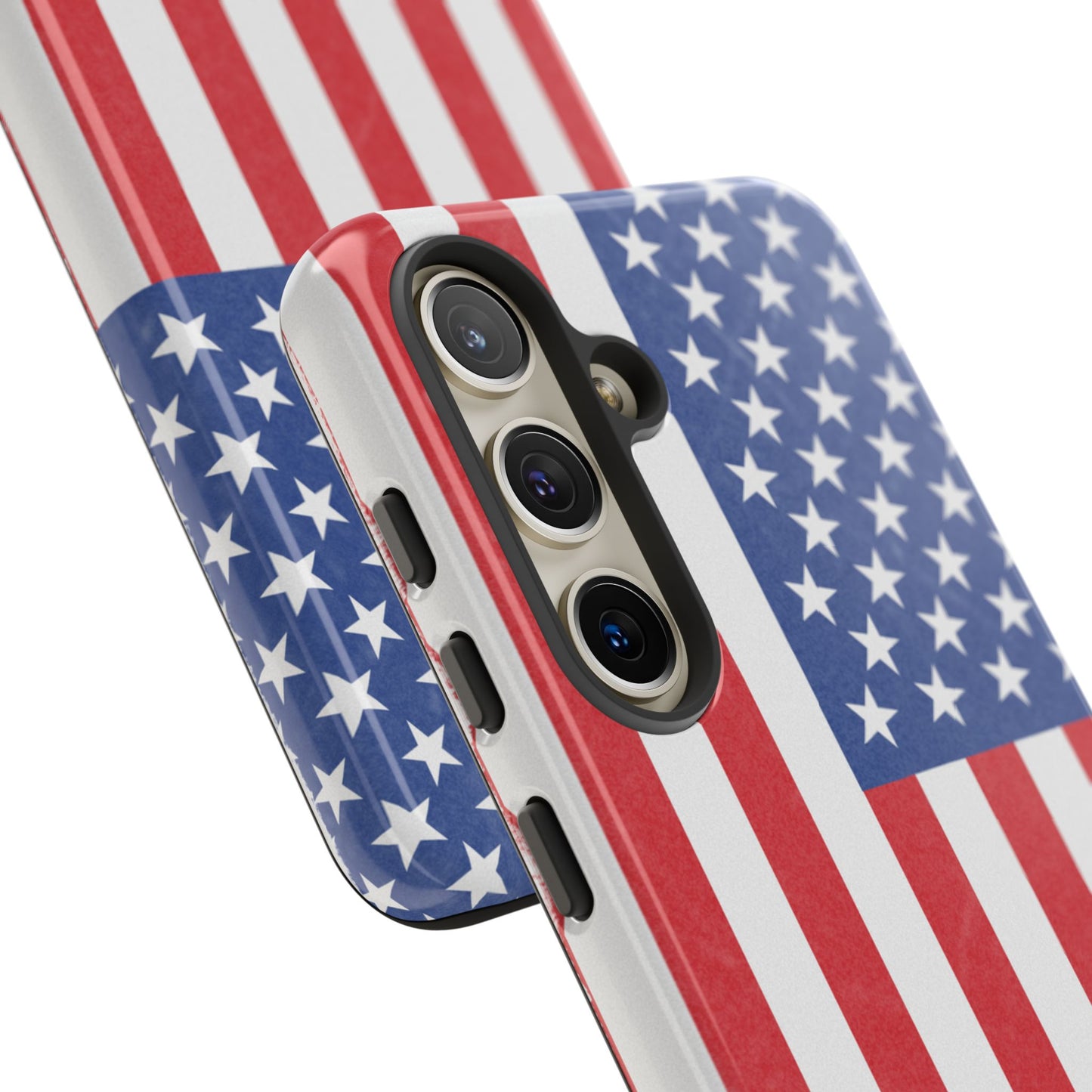 Patriotic Phone Case - Tough Cases for Veterans, USA Lovers, Independence Day, Memorial Day, Flag Design